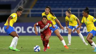 Perú perdió 6-0 con Brasil y se despidió de la Copa América Femenina