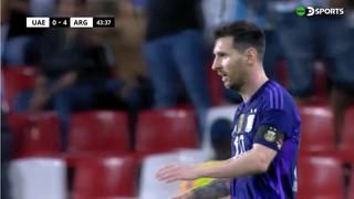 ¡Gol de Messi! Recital de Argentina y el 4-0 vs. Emiratos Árabes Unidos en amistoso [VIDEO]