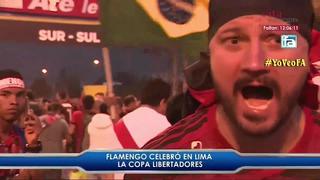 Copa Libertadores 2019: Hinchas de Flamengo celebraron en Lima la obtención del título