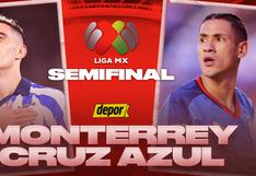Cruz Azul vs. Monterrey EN VIVO HOY: minuto a minuto semifinal ida Liguilla MX