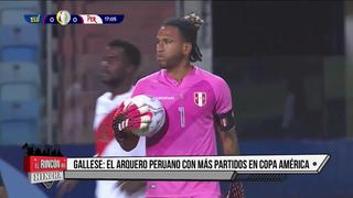 Gallese se convierte en el peruano con mayor cantidad partidos en la Copa América
