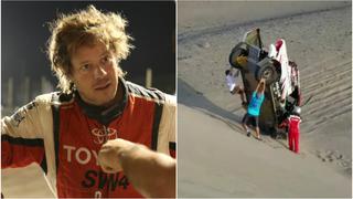 Dakar 2018: argentino tuvo insólito accidente y quedó enterrado de forma vertical [VIDEO]
