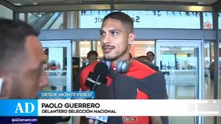 Perú vs Uruguay: Paolo Guerrero asegura sentirse apto para enfrentar a los ‘charrúas’