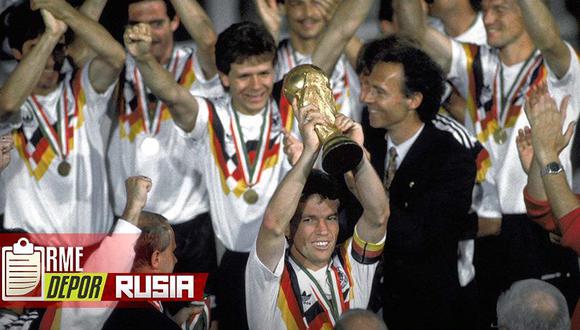 La de Alemania, campeón Mundial de Italia 1990 FUTBOL-INTERNACIONAL | DEPOR
