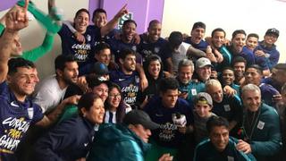 Alianza Lima campeón del Torneo Apertura: lo que no viste del festejo en el camarín [VIDEOS]