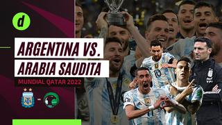 ¡El debut de Messi en Qatar 2022!: horarios, canales de TV y toda la previa del Argentina vs. Arabia Saudita
