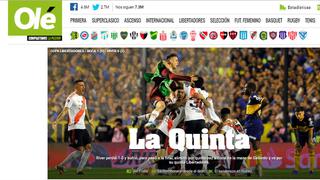A pedir de Boca: la reacción del mundo tras el pase de River a la final de Copa Libertadores [FOTOS]