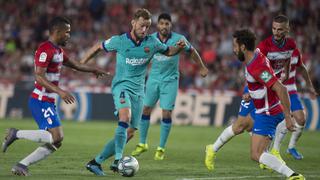 ¡No festejó de visita! Barcelona perdió 2-0 ante el Granada por LaLiga Santander