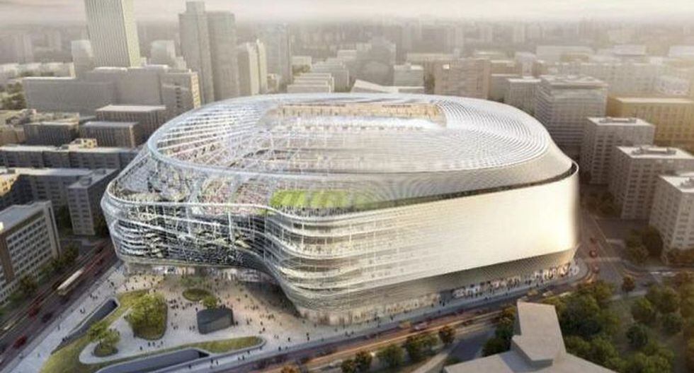 España: ¿Cómo lucirá el renovado estadio Santiago Bernabéu ...