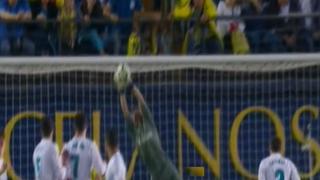 No es puro nombre: Luca Zidane y la gran atajada que evita un golazo del Villarreal en Liga Santander