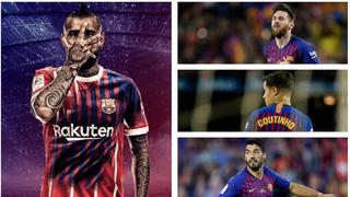 Entra el 'Rey' Arturo: así queda el once del Barcelona versión 2018-2019 con Messi y más estrellas [FOTOS]