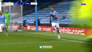 Goleador inesperado: Mahrez marca su doblete y sentencia el 2-0 del Manchester City vs PSG [VIDEO]
