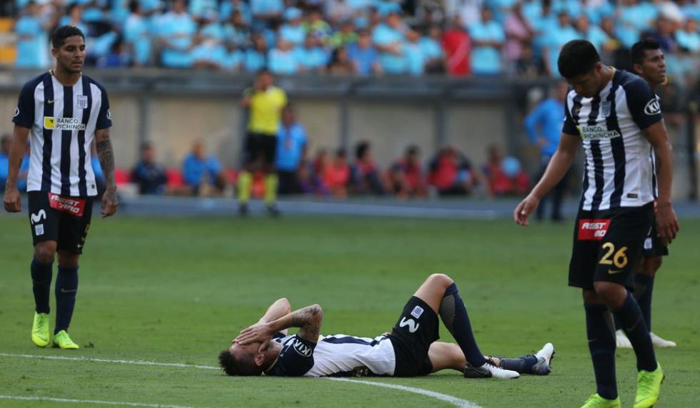 Alianza Lima no pudo obtener el bicampeonato. Cayó goleado ante Sporting Cristal en el Estadio Nacional. (Foto: Violeta Ayasta)
