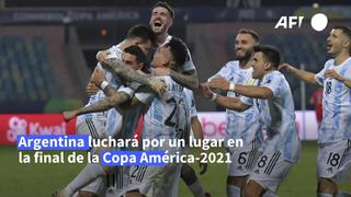 Argentina deja fuera a Ecuador y clasifica a semifinal de la Copa América 2021