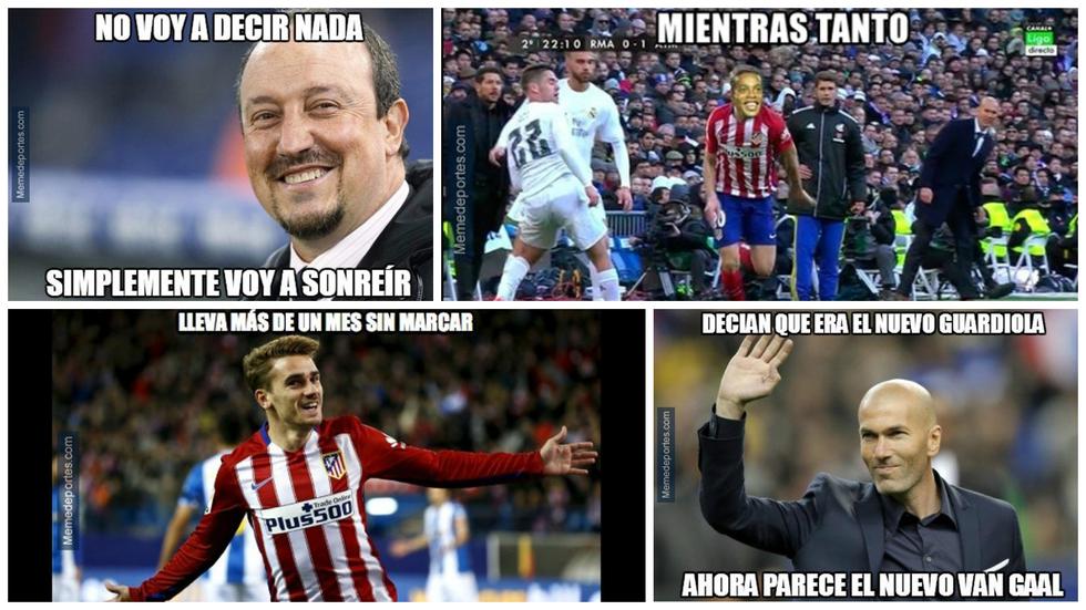Estos son los mejores memes de la derrota merengue frente al Atlético de Madrid. (Meme deporte)