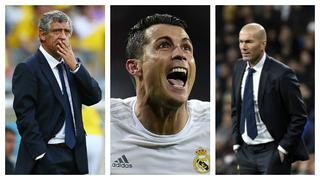 Zidane o Santos: Cristiano Ronaldo ya sabe por quién votar como mejor DT