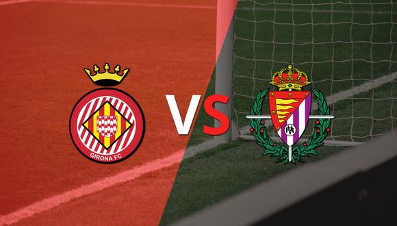 Girona y Valladolid intentan romper el empate en el segundo tiempo