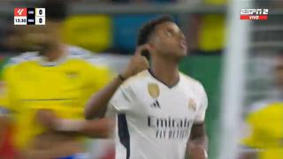 Un golazo de PlayStation: Rodrygo y el 1-0 de Real Madrid vs. Cádiz [VIDEO]