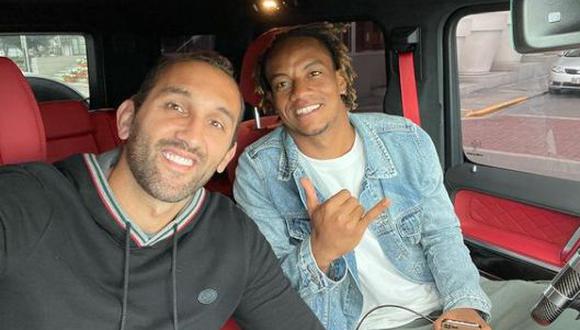 Carrillo y Barcos coincidieron poco tiempo en el Sporting de Lisboa. (Foto: Instagram @barcos)