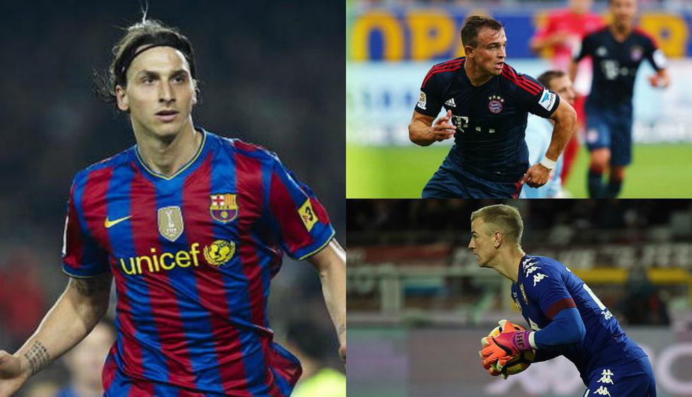 Estos son algunos de los jugadores que Guardiola no tomó en cuenta. (Getty Images)