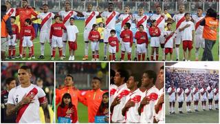 Fiestas Patrias: revive los emotivos momentos de la Selección Peruana cantando el himno nacional [VIDEO]
