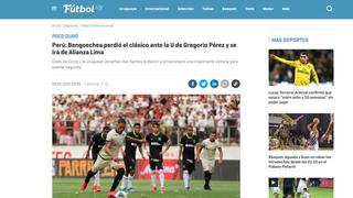 Gregorio fue ‘el verdugo’: prensa uruguaya destacó victoria de Pérez y renuncia de Bengoechea en el clásico peruano