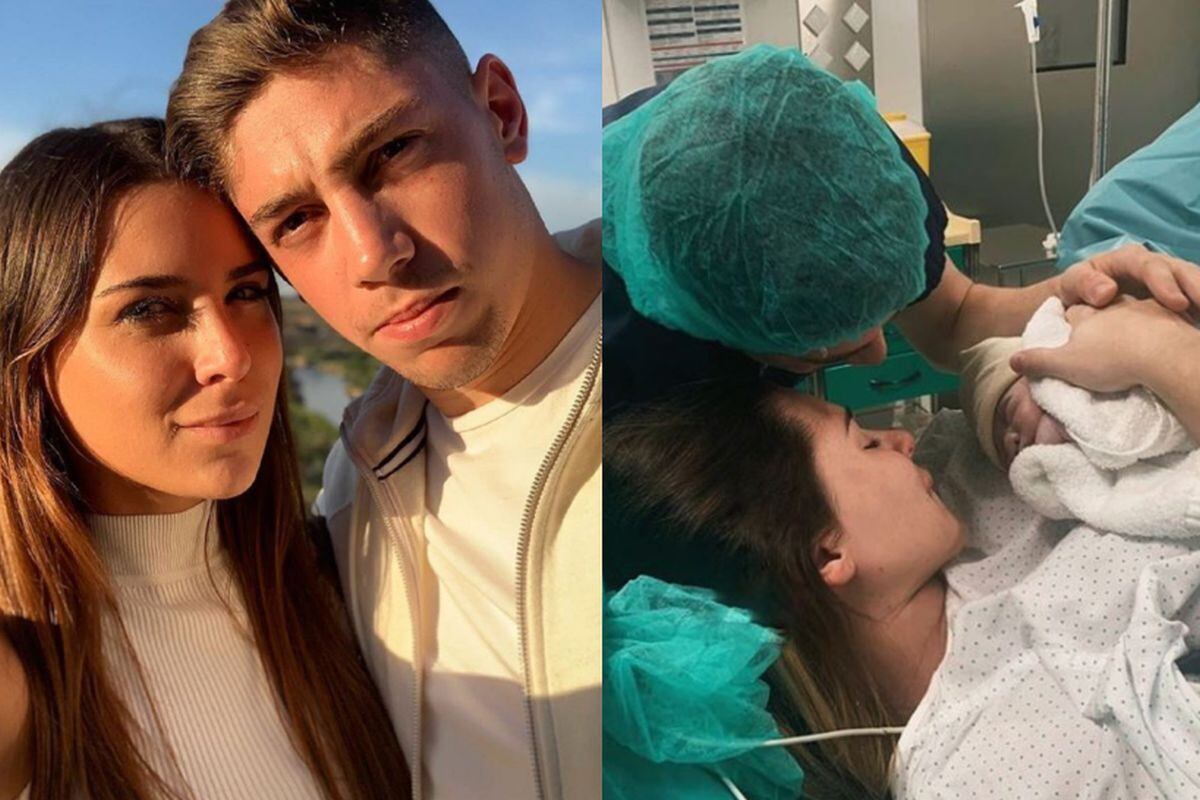 Federico Valverde y su felicidad al ser padre por primera vez. (Foto: Difusión / Instagram)