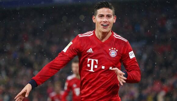James Rodríguez jugó a préstamo durante dos temporadas en el Bayern Múnich. (Foto: Getty Images)