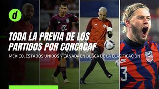 CONCACAF: horarios y canales de TV para ver los partidos por la fecha 12 de las Eliminatorias Qatar 2022