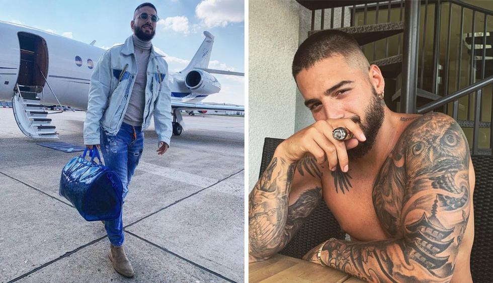 El cantante no ocultó su emoción al comprar un avión con el que viajará por el mundo para realizar sus presentaciones. (Foto:@maluma)