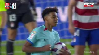 ¡Gol de Yamal y rompe récord en LaLiga! El descuento de Barcelona vs. Granada [VIDEO]