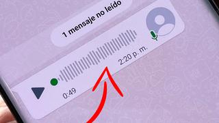 Truco para pasar un mensaje de voz a texto en WhatsApp sin programas