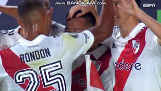 ¡Derechazo y a cobrar! Gol de Barco para el 2-1 de River vs. Sporting Cristal [VIDEO]
