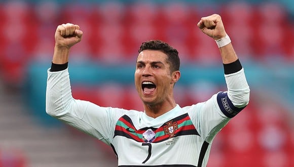 Cristiano Ronaldo marcó dos goles en el triunfo de Portugal sobre Hungría. (Getty)