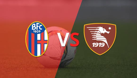 Arranca el partido entre Bologna vs Salernitana