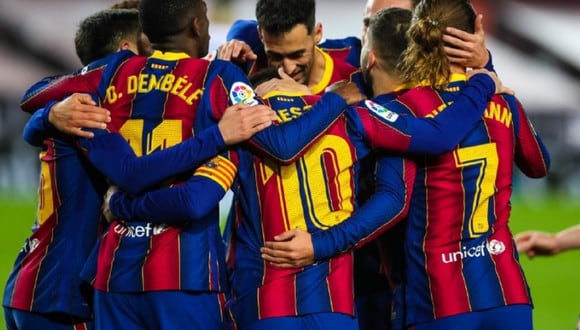 Los azulgranas golearon al Huesca con doblete de Messi. (Foto: FC Barcelona)