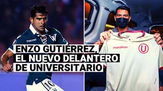 Llegó el ‘9′: Repasa la trayectoria de Enzo Gutiérrez, el nuevo delantero de Universitario