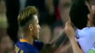 Barcelona: Neymar tuvo repudiable acción tras perder contra Valencia