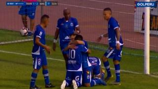 Tras una gran jugada de Andy Polar: Aldair Rodríguez pintó de celeste el estadio Mansiche con el segundo gol [VIDEO]