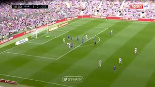 Se juntaron los ‘ex’: Ramírez marca el 1-1 ‘azulón’ del Barcelona vs. Getafe a pase de Aleñá [VIDEO]