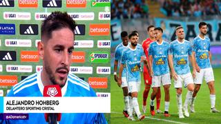 Alejandro Hohberg tras empate de Cristal: “Tuvimos muchas situaciones de gol, faltó eficacia”