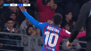 Barcelona le dio vuelta al marcador: los goles de Fati y Traoré ante A League All Stars [VIDEO]