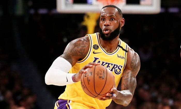 LeBron James sobre la presente temporada de la NBA: “Nadie debería cancelar nada”. (Getty Images)