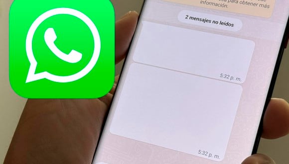 WHATSAPP | Si quieres enviar un texto en blanco, entonces usa este truco ahora mismo en WhatsApp. (Foto: Depor - Rommel Yupanqui)