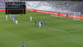 El otro indiscutible: Benzema ‘hace’ de Ramos y adelanta de penal al Real Madrid vs Alavés por LaLiga [VIDEO]