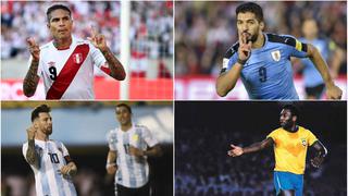 Algunos te sorprenderán: los goleadores históricos de cada una de las selecciones de Sudamérica