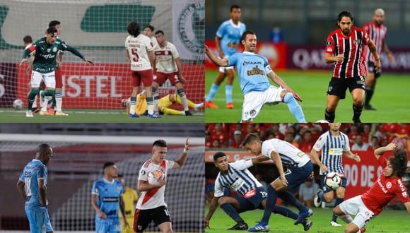 La paupérrima participación de los clubes peruanos durante el último siglo en la Copa Libertadores. (Fotos: Agencias)