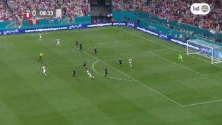 Perú vs. Croacia: Jefferson Farfan y Christian Cueva se juntaron para el primer remate bicolor [VIDEO]