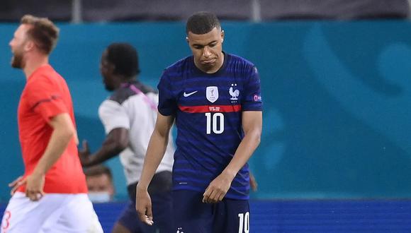 Kylian Mbappé quería alejarse de la selección de Francia tras fallar un penal. (Foto: EFE)