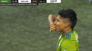 ¡Está imparable! Raúl Ruidíaz y el gol para abrir el marcador ante Portland por semifinales de MLS [VIDEO]
